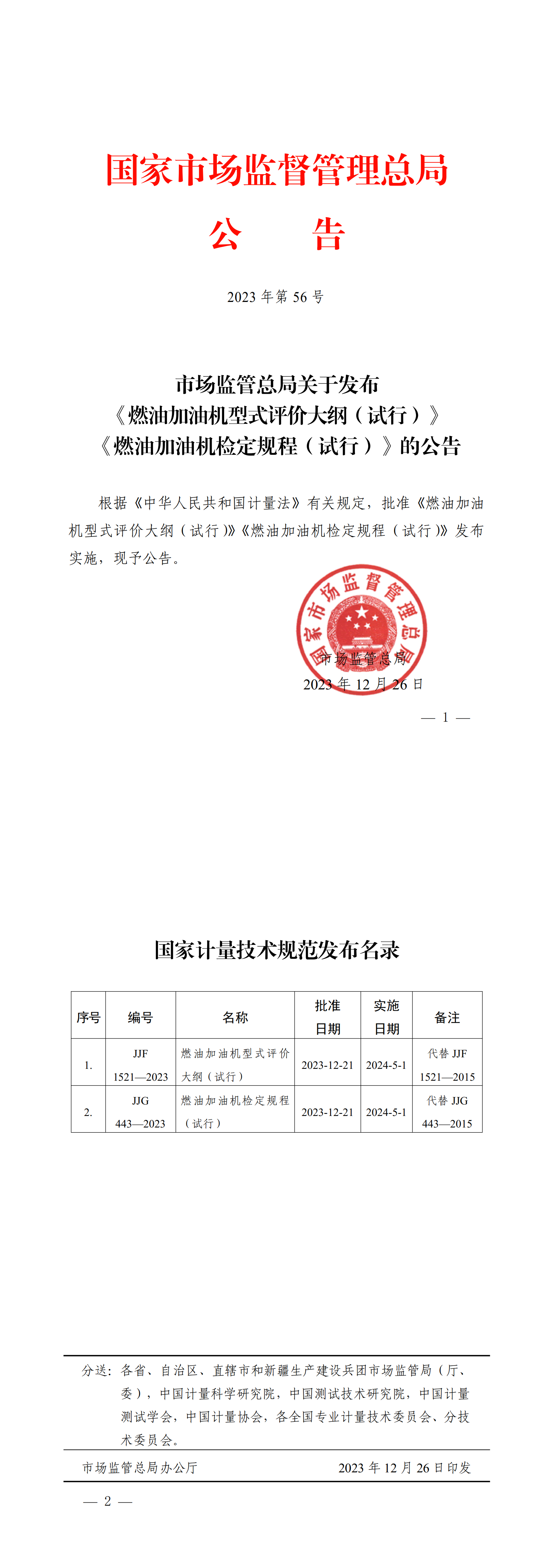市场监管总局关于发布《燃油加油机型式评价大纲（试行）》《燃油加油机检定规程（试行）》的公告_00.png